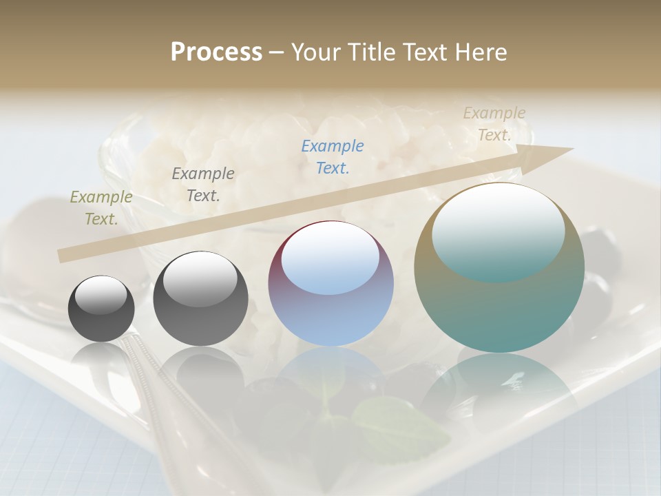 Milk Spoon Healthy PowerPoint Template