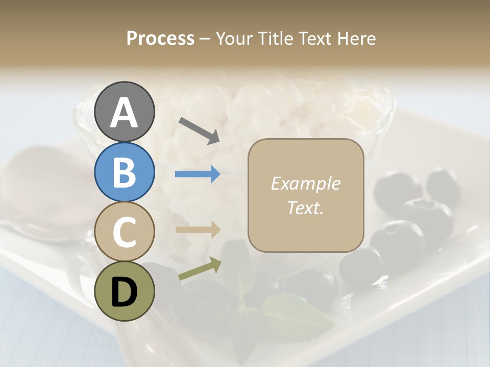 Milk Spoon Healthy PowerPoint Template