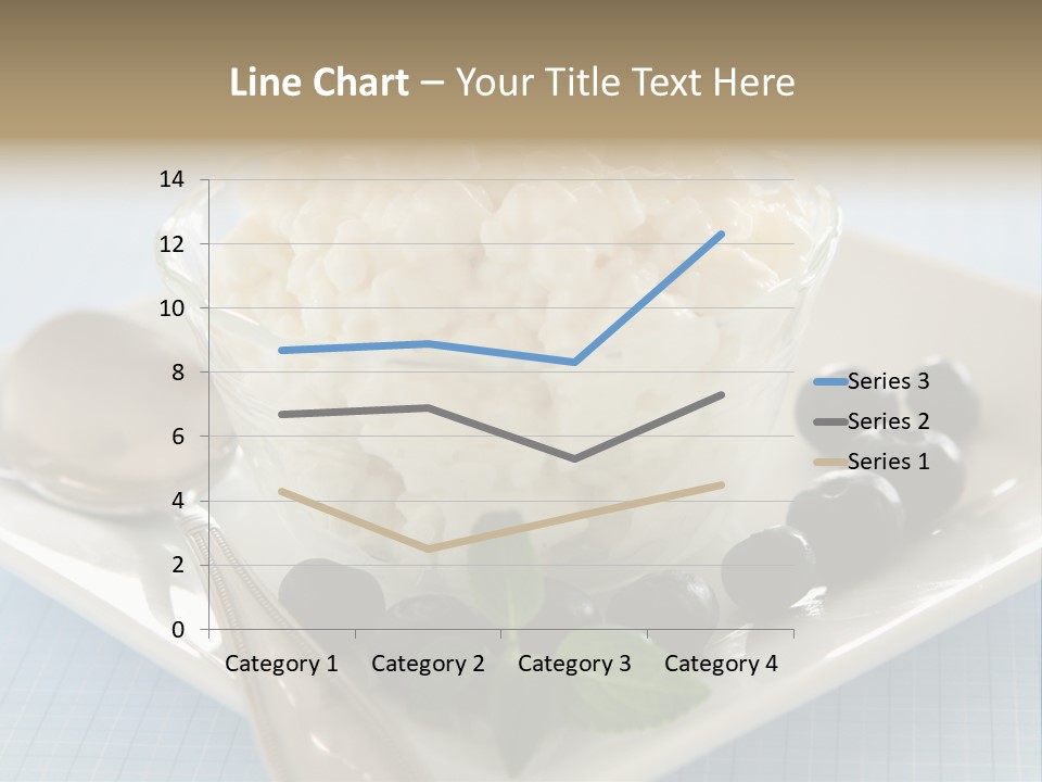 Milk Spoon Healthy PowerPoint Template