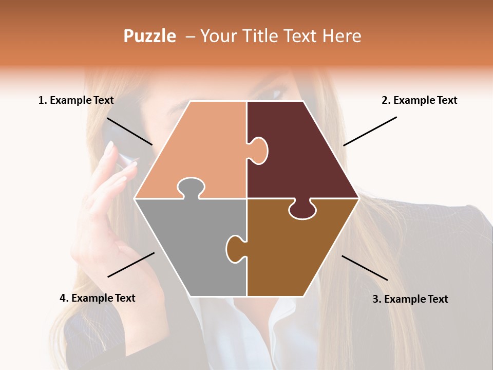 Assistant Beautiful Work PowerPoint Template