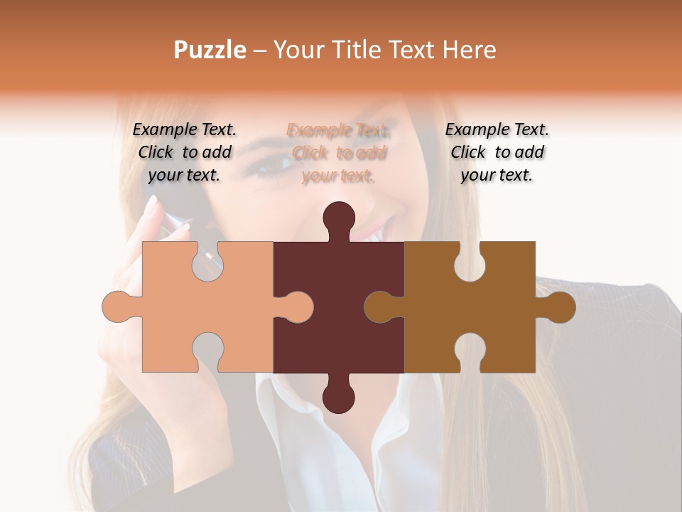 Assistant Beautiful Work PowerPoint Template