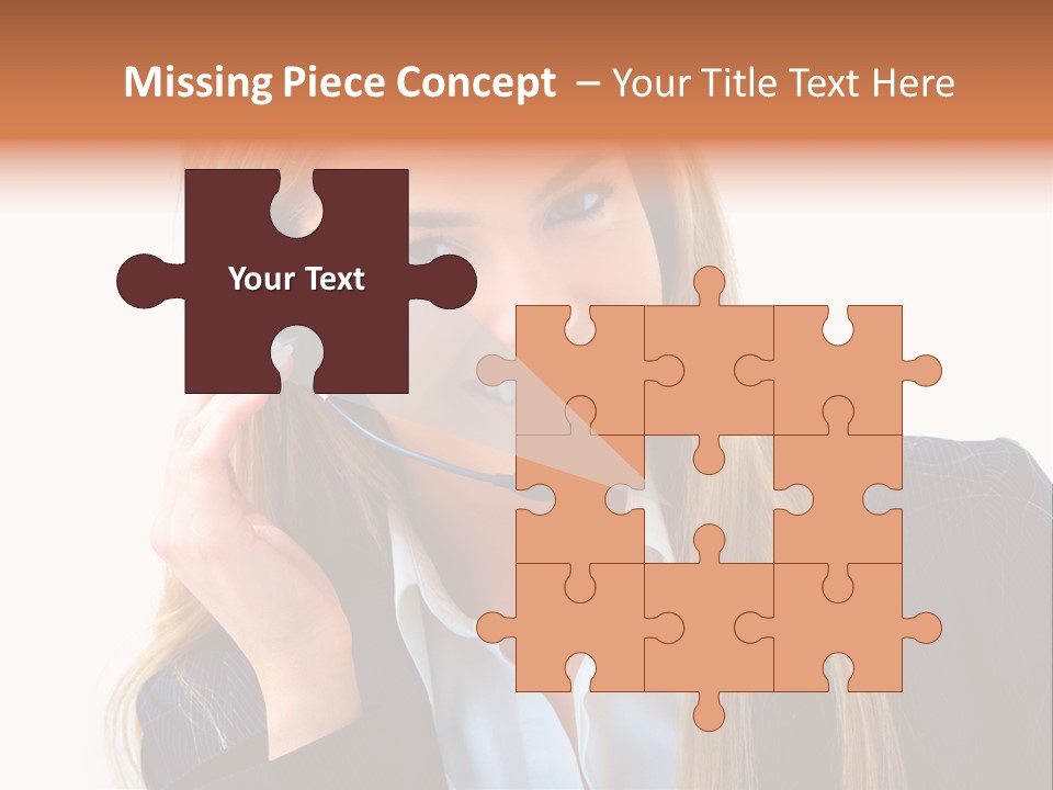 Assistant Beautiful Work PowerPoint Template