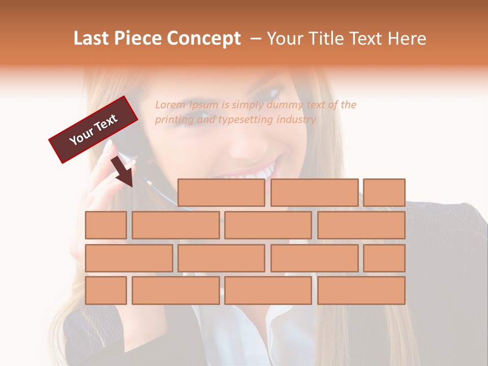 Assistant Beautiful Work PowerPoint Template