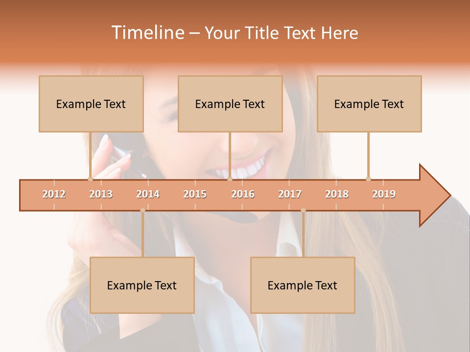 Assistant Beautiful Work PowerPoint Template