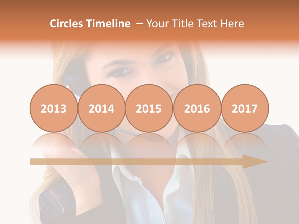 Assistant Beautiful Work PowerPoint Template