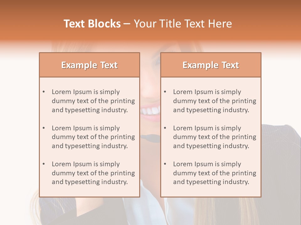 Assistant Beautiful Work PowerPoint Template