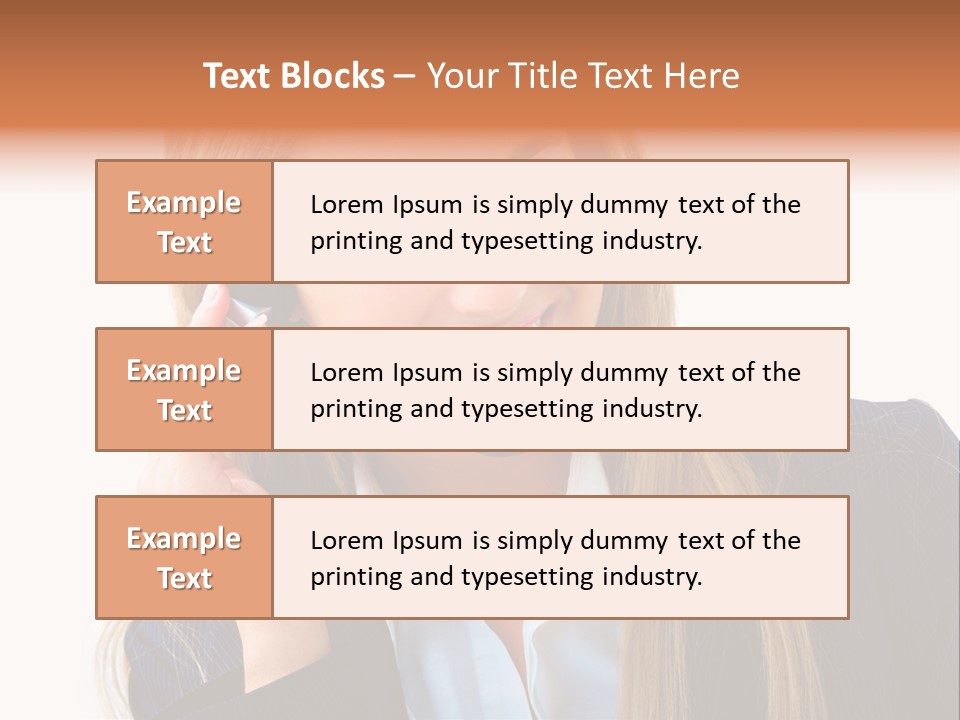 Assistant Beautiful Work PowerPoint Template