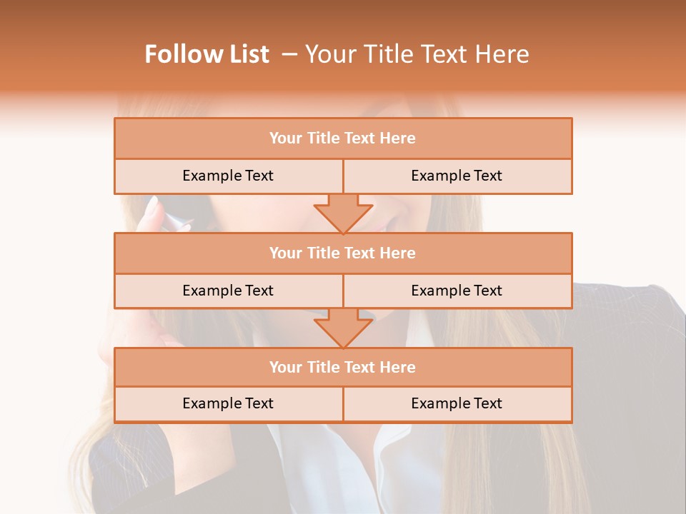 Assistant Beautiful Work PowerPoint Template