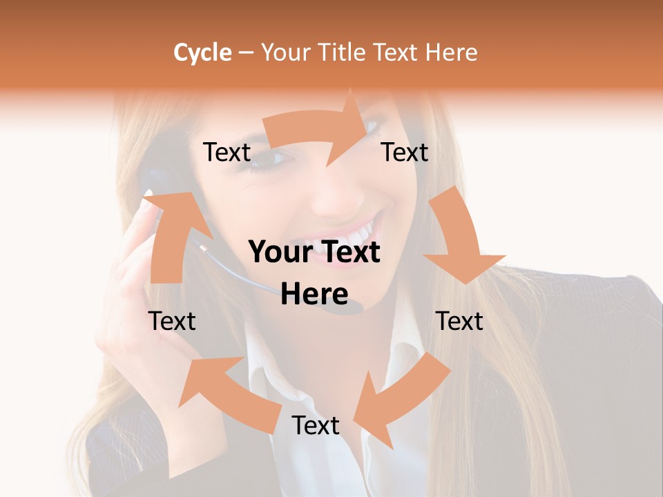 Assistant Beautiful Work PowerPoint Template