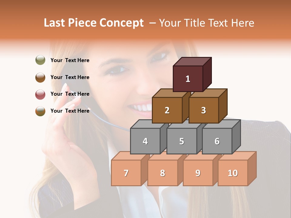 Assistant Beautiful Work PowerPoint Template