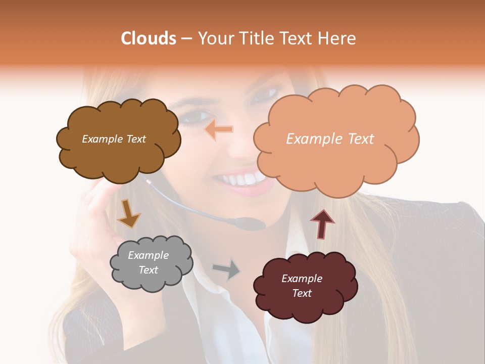 Assistant Beautiful Work PowerPoint Template