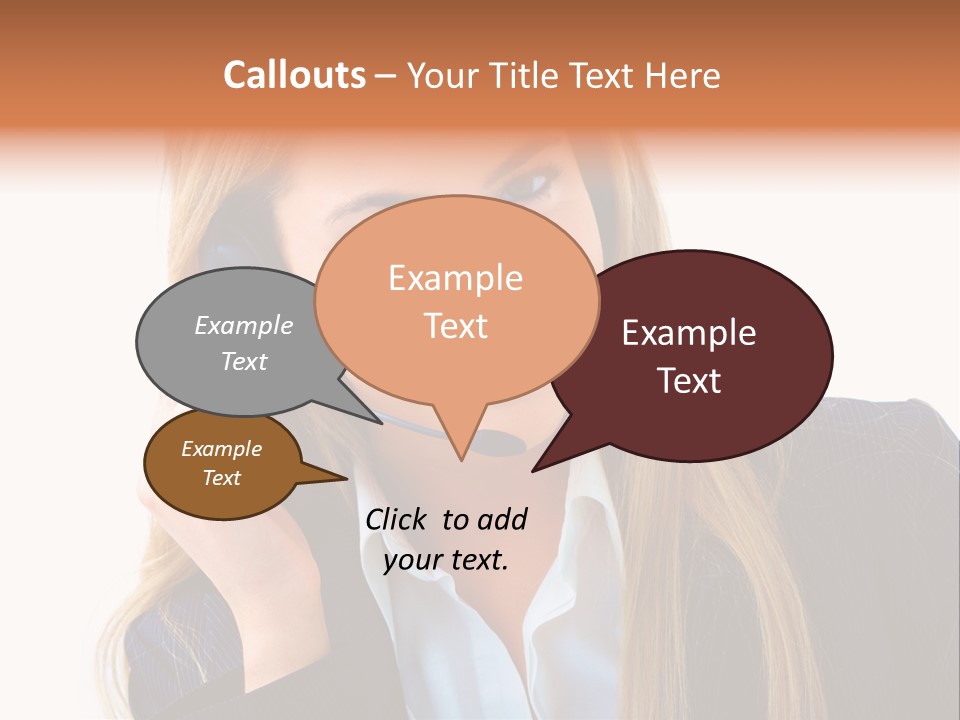 Assistant Beautiful Work PowerPoint Template