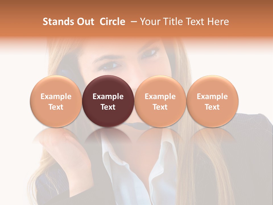 Assistant Beautiful Work PowerPoint Template