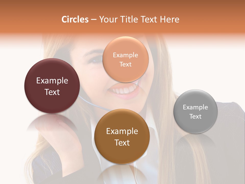 Assistant Beautiful Work PowerPoint Template