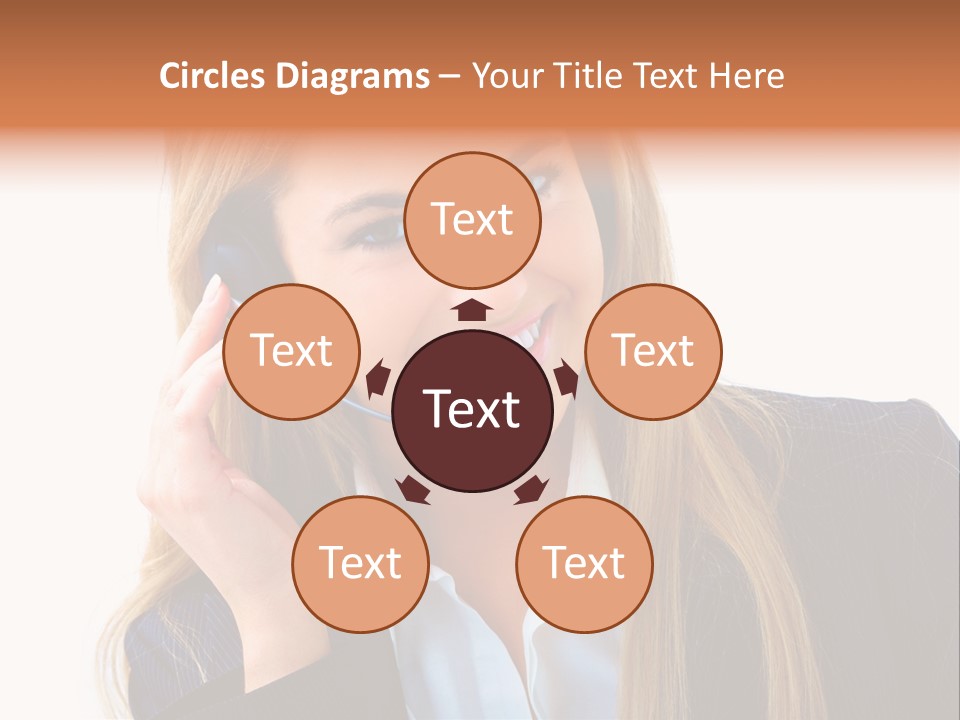 Assistant Beautiful Work PowerPoint Template