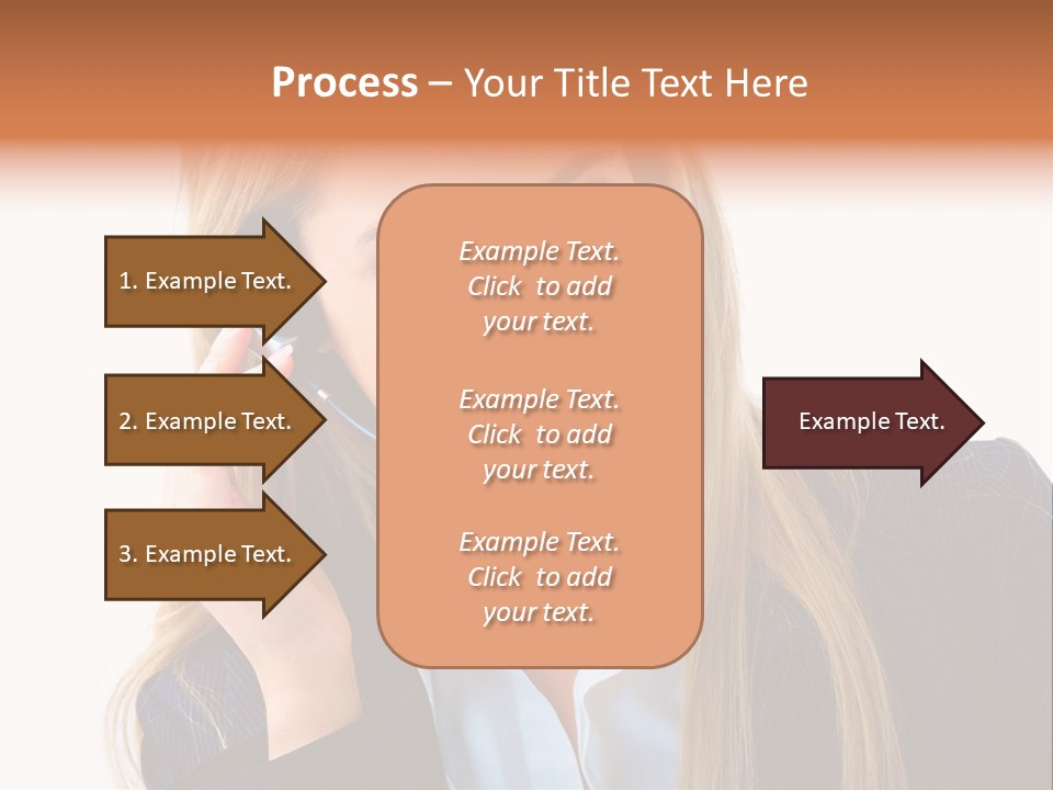 Assistant Beautiful Work PowerPoint Template
