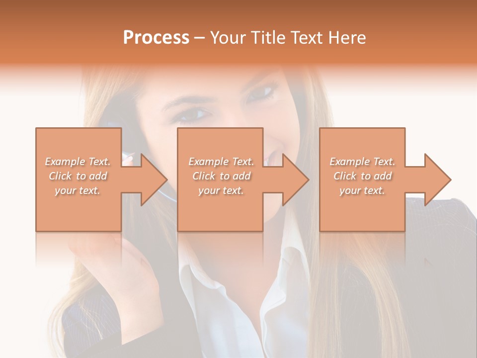 Assistant Beautiful Work PowerPoint Template