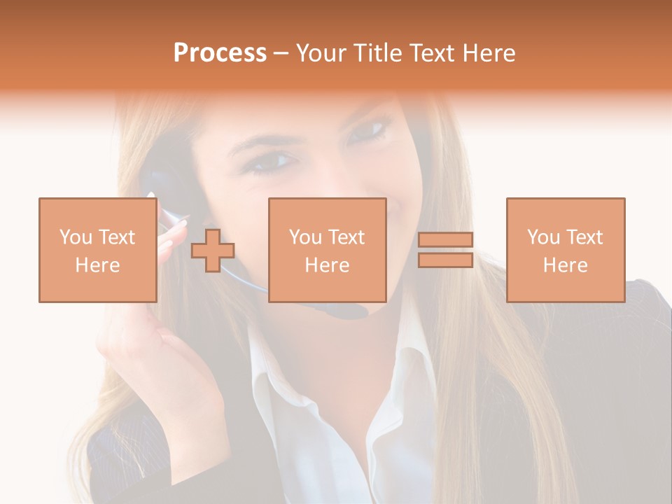 Assistant Beautiful Work PowerPoint Template