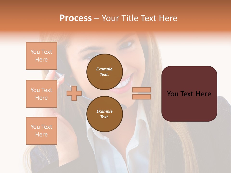 Assistant Beautiful Work PowerPoint Template