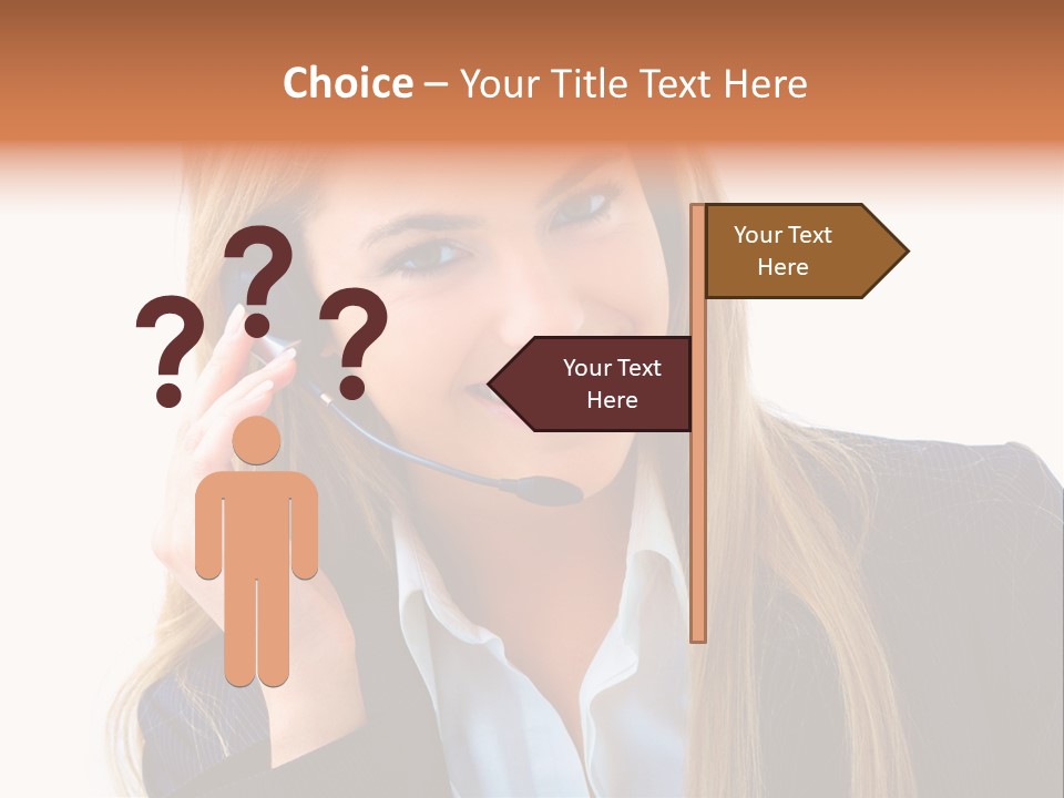 Assistant Beautiful Work PowerPoint Template