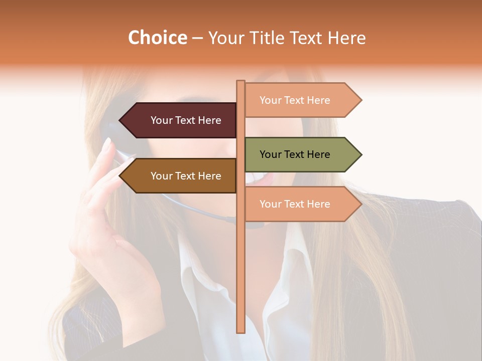 Assistant Beautiful Work PowerPoint Template