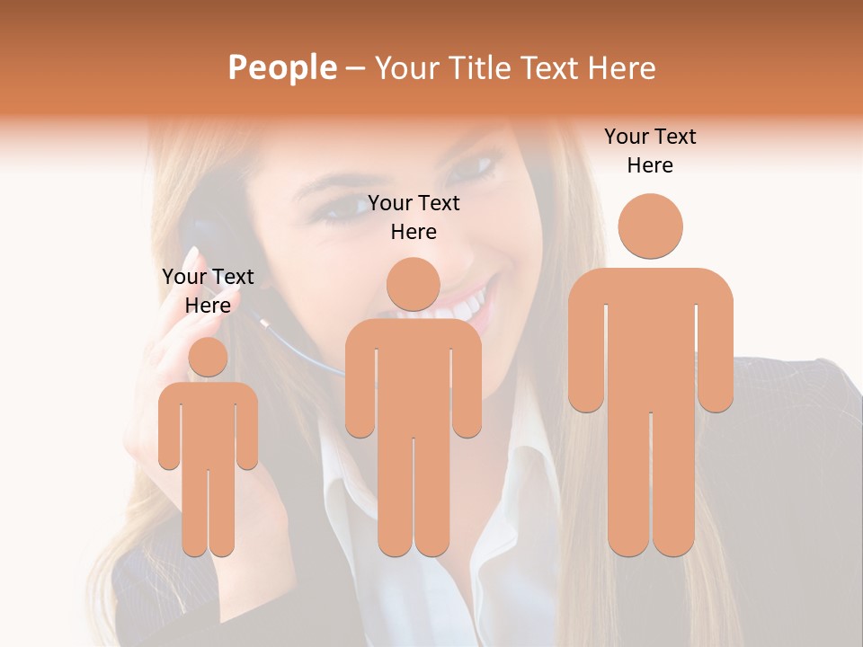 Assistant Beautiful Work PowerPoint Template