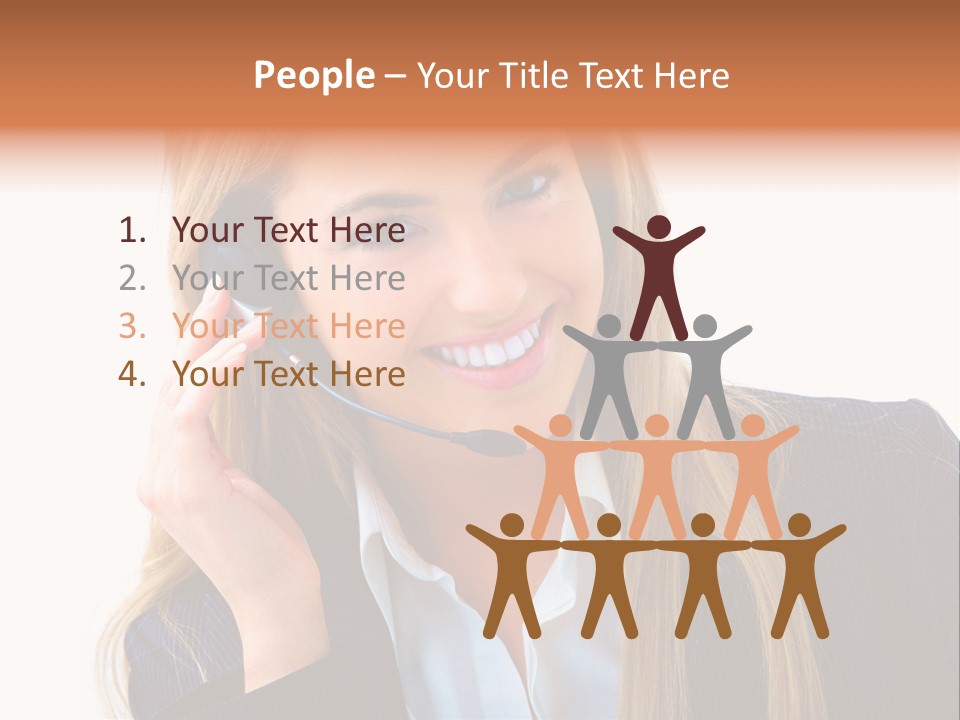 Assistant Beautiful Work PowerPoint Template