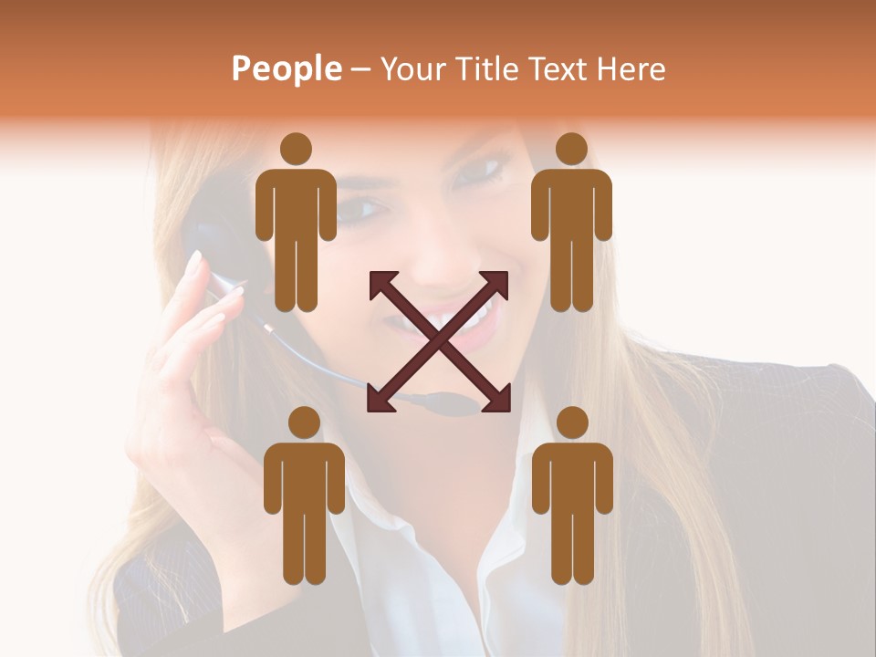 Assistant Beautiful Work PowerPoint Template