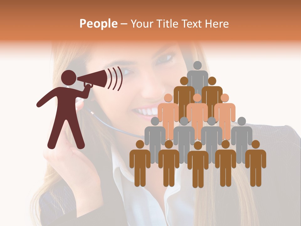 Assistant Beautiful Work PowerPoint Template