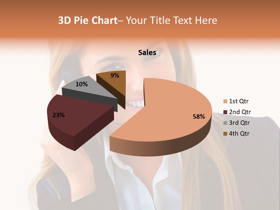 Assistant Beautiful Work PowerPoint Template
