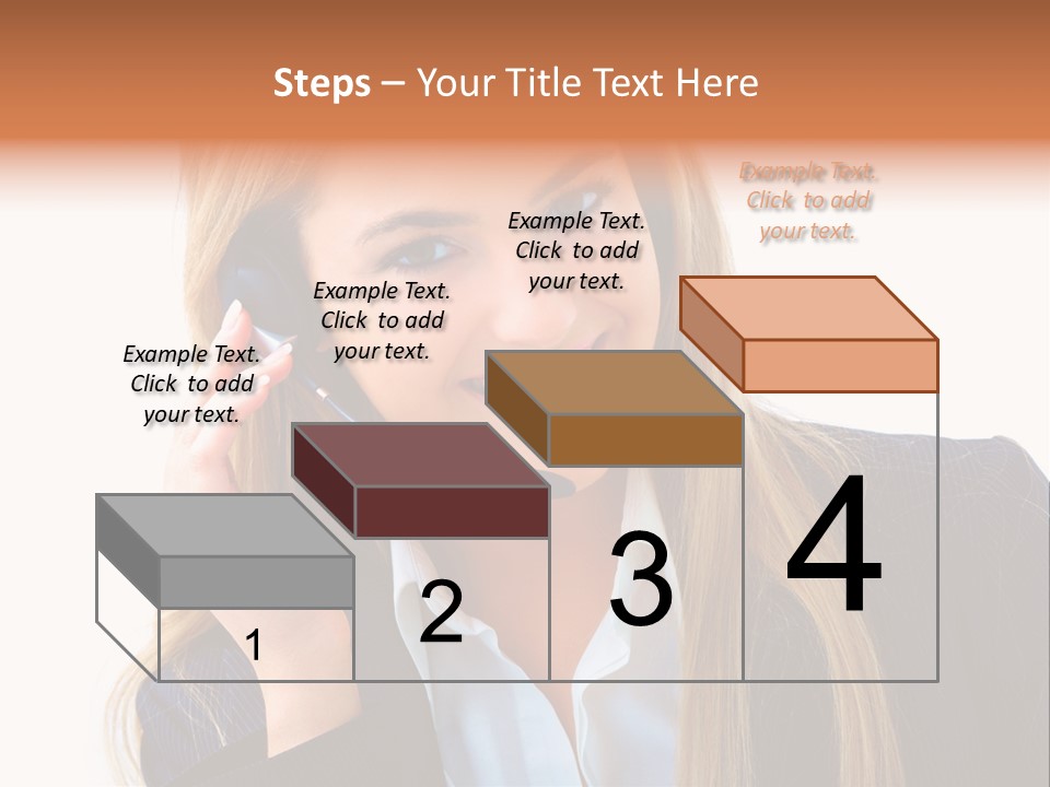 Assistant Beautiful Work PowerPoint Template