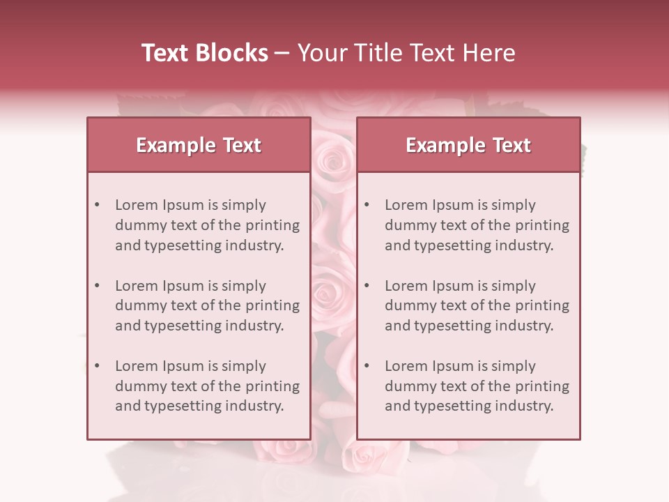 Single Beauty Lot PowerPoint Template
