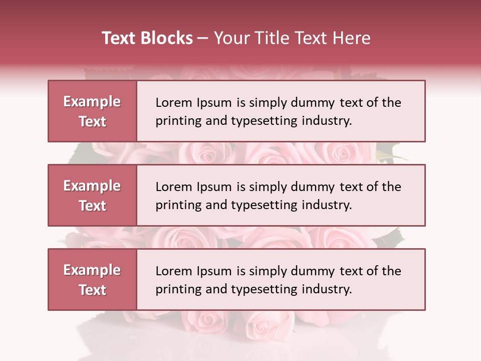 Single Beauty Lot PowerPoint Template