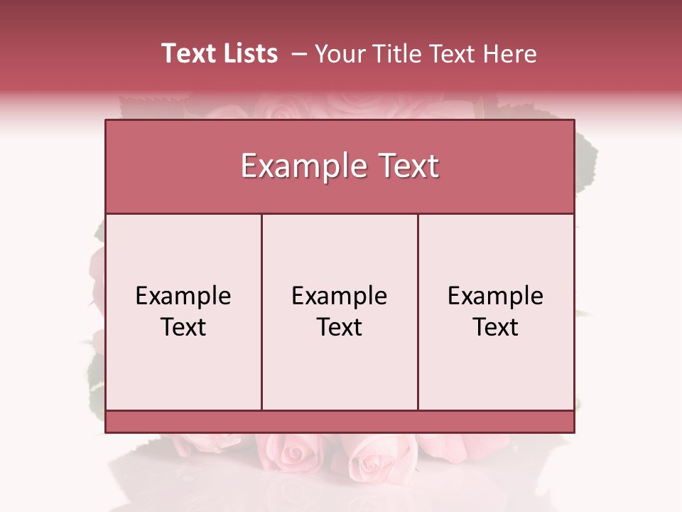 Single Beauty Lot PowerPoint Template