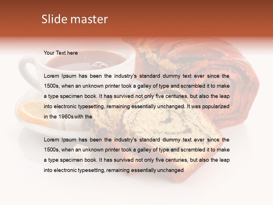 Calorie Piece Good PowerPoint Template