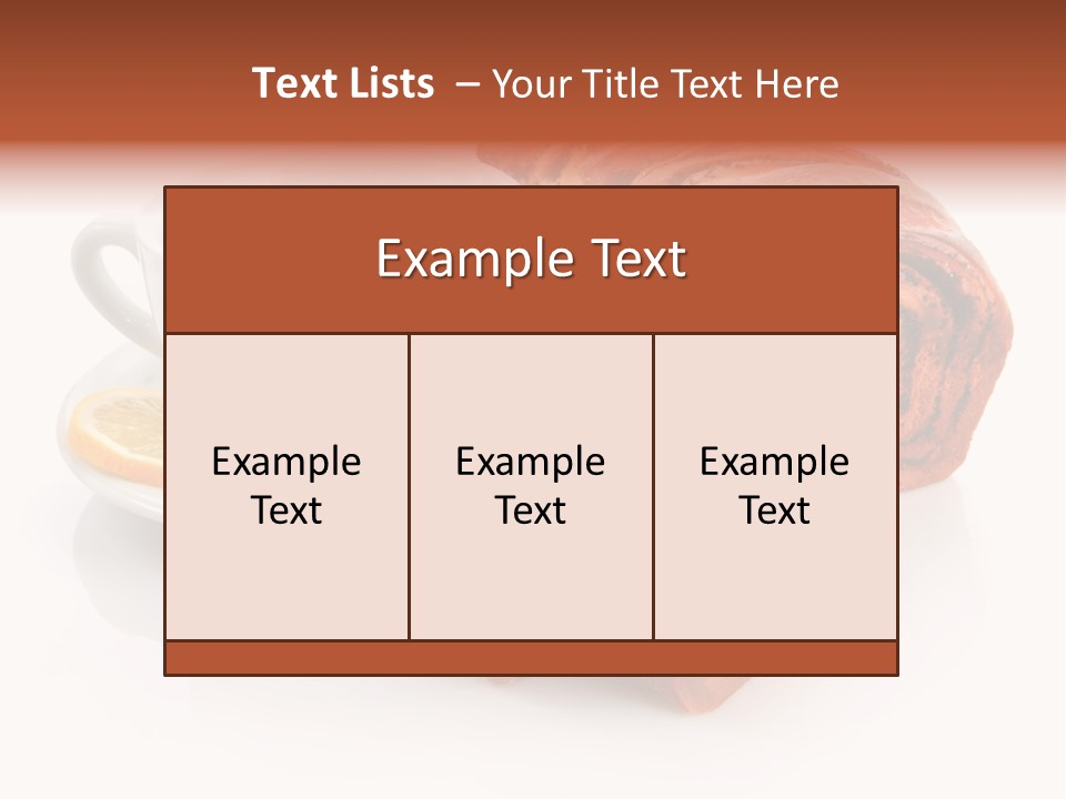 Calorie Piece Good PowerPoint Template