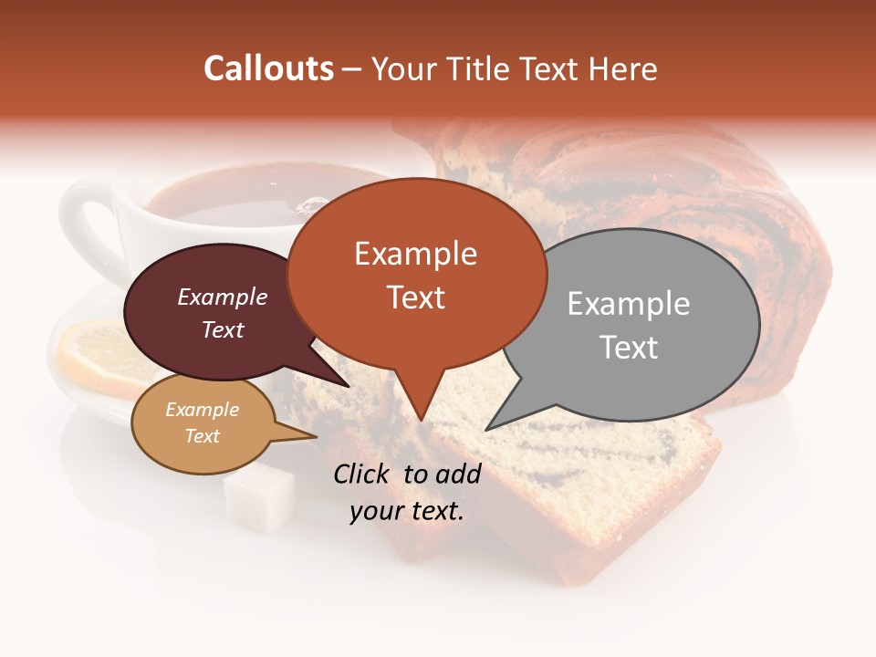 Calorie Piece Good PowerPoint Template