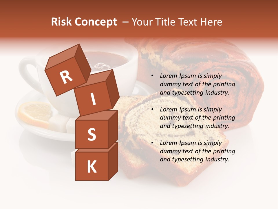 Calorie Piece Good PowerPoint Template