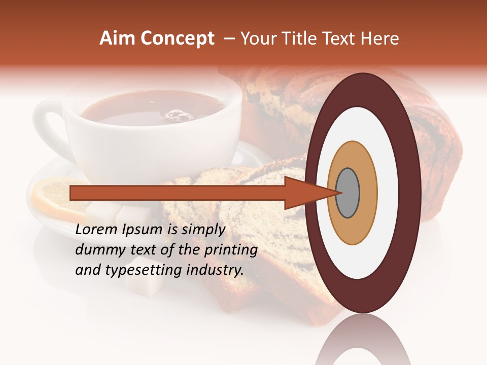 Calorie Piece Good PowerPoint Template