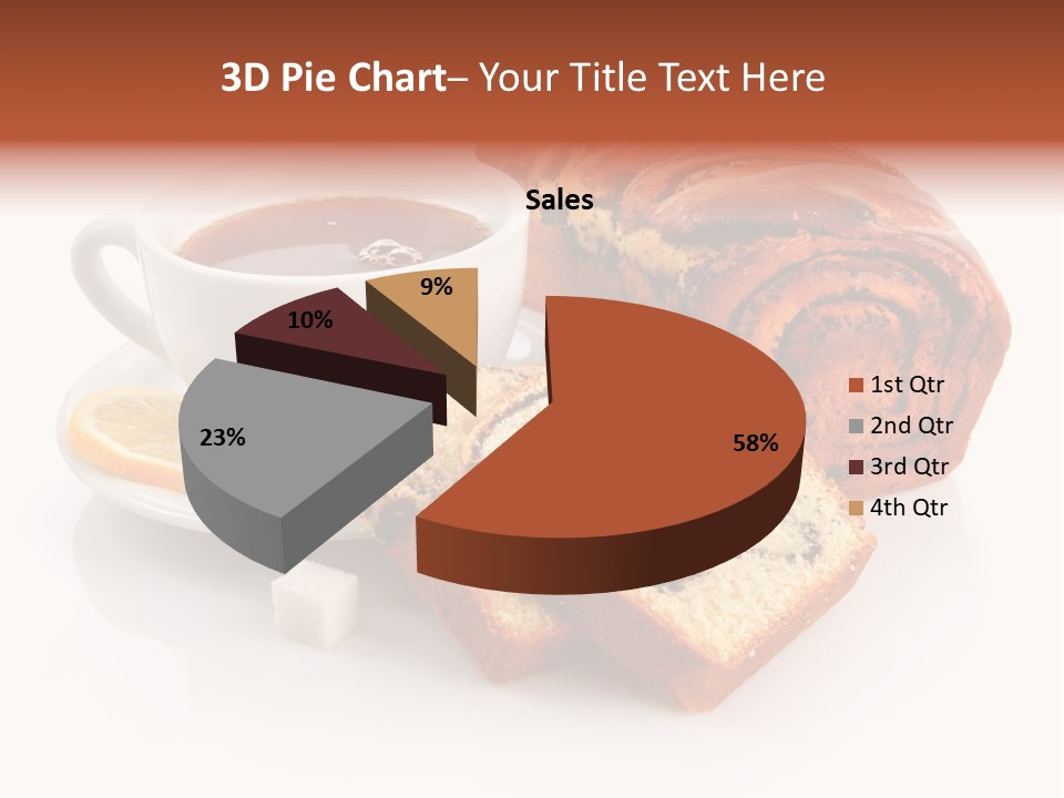 Calorie Piece Good PowerPoint Template