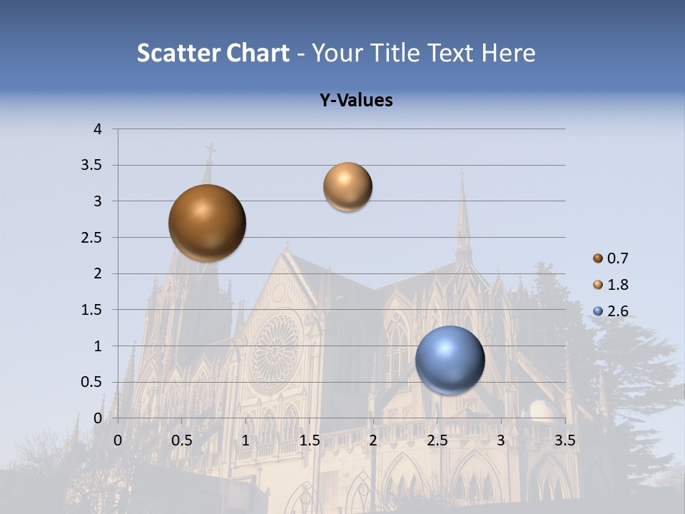 Green Gothic Landscape PowerPoint Template