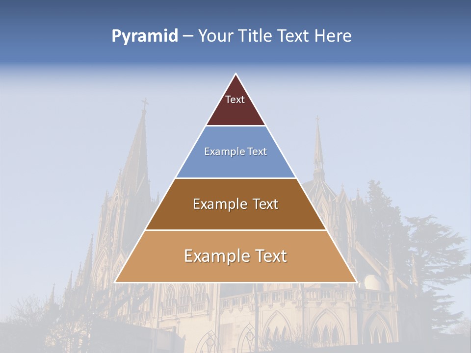 Green Gothic Landscape PowerPoint Template