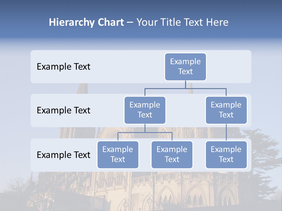 Green Gothic Landscape PowerPoint Template
