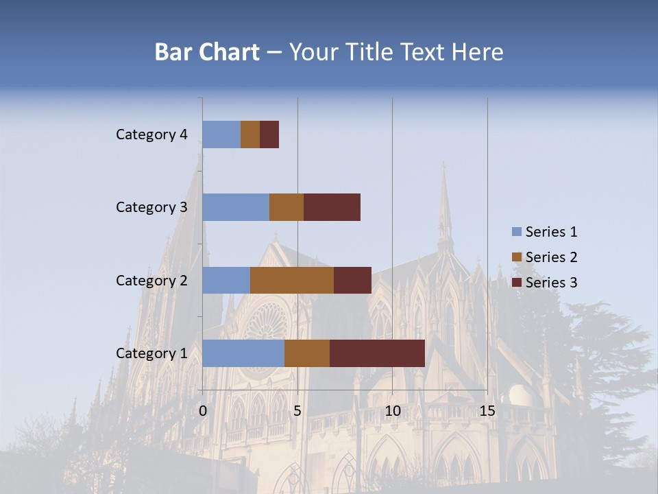 Green Gothic Landscape PowerPoint Template