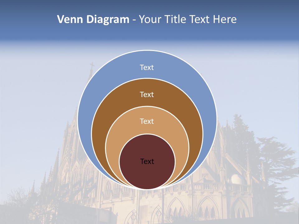 Green Gothic Landscape PowerPoint Template