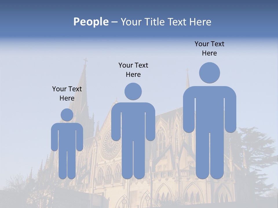 Green Gothic Landscape PowerPoint Template