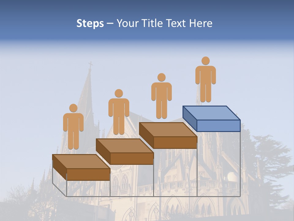 Green Gothic Landscape PowerPoint Template