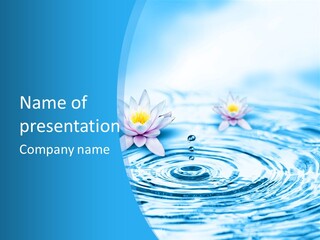 Wellness Environment Spring PowerPoint Template