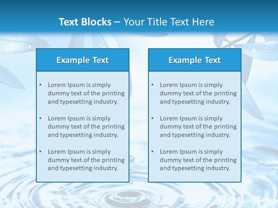 Beauty Therapy Healthy PowerPoint Template