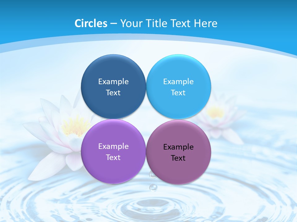 Treatment Reflex Leaf PowerPoint Template